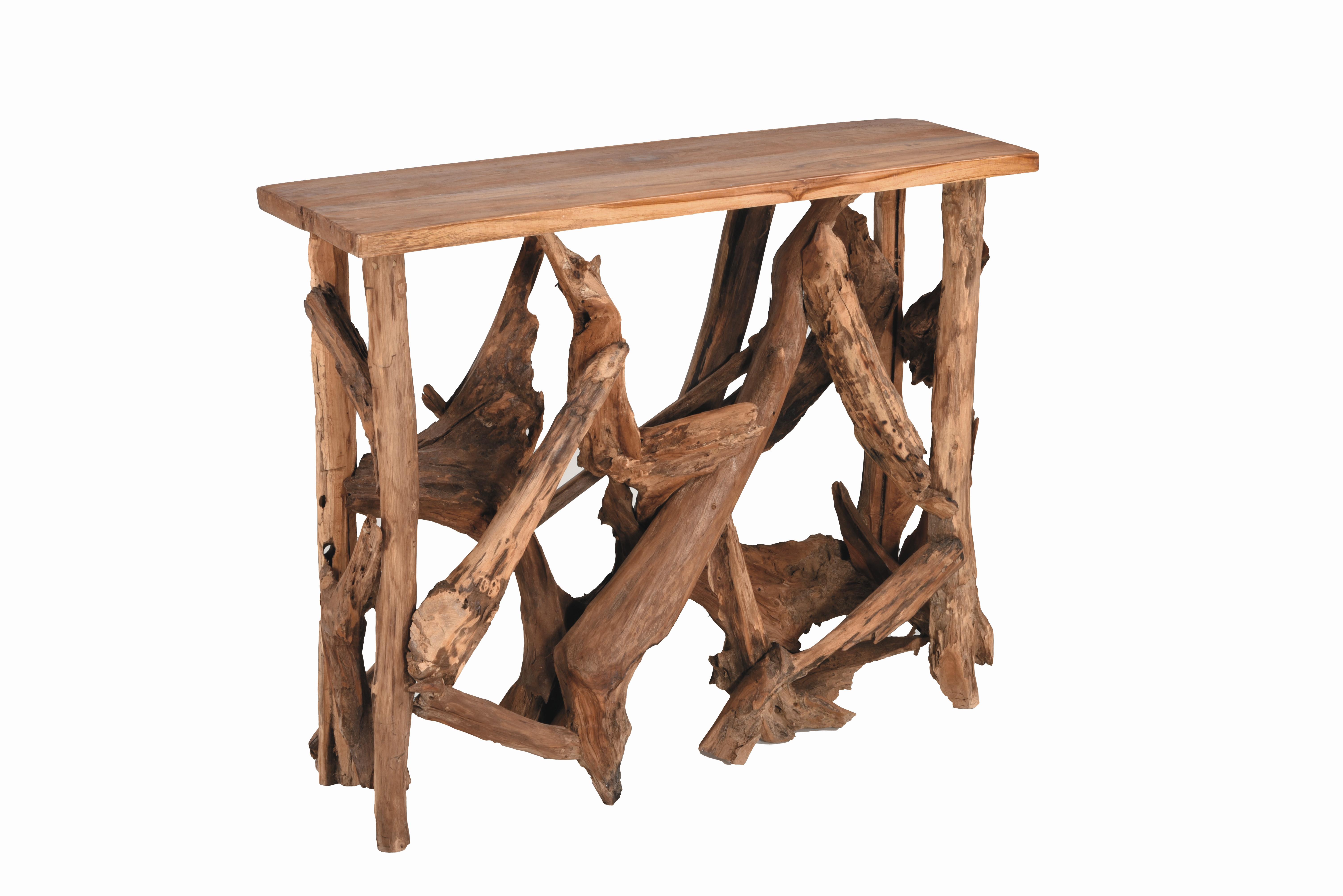 Gartentisch Conso - Braun, Basics, Holz (99/30/81cm) - Gardenson