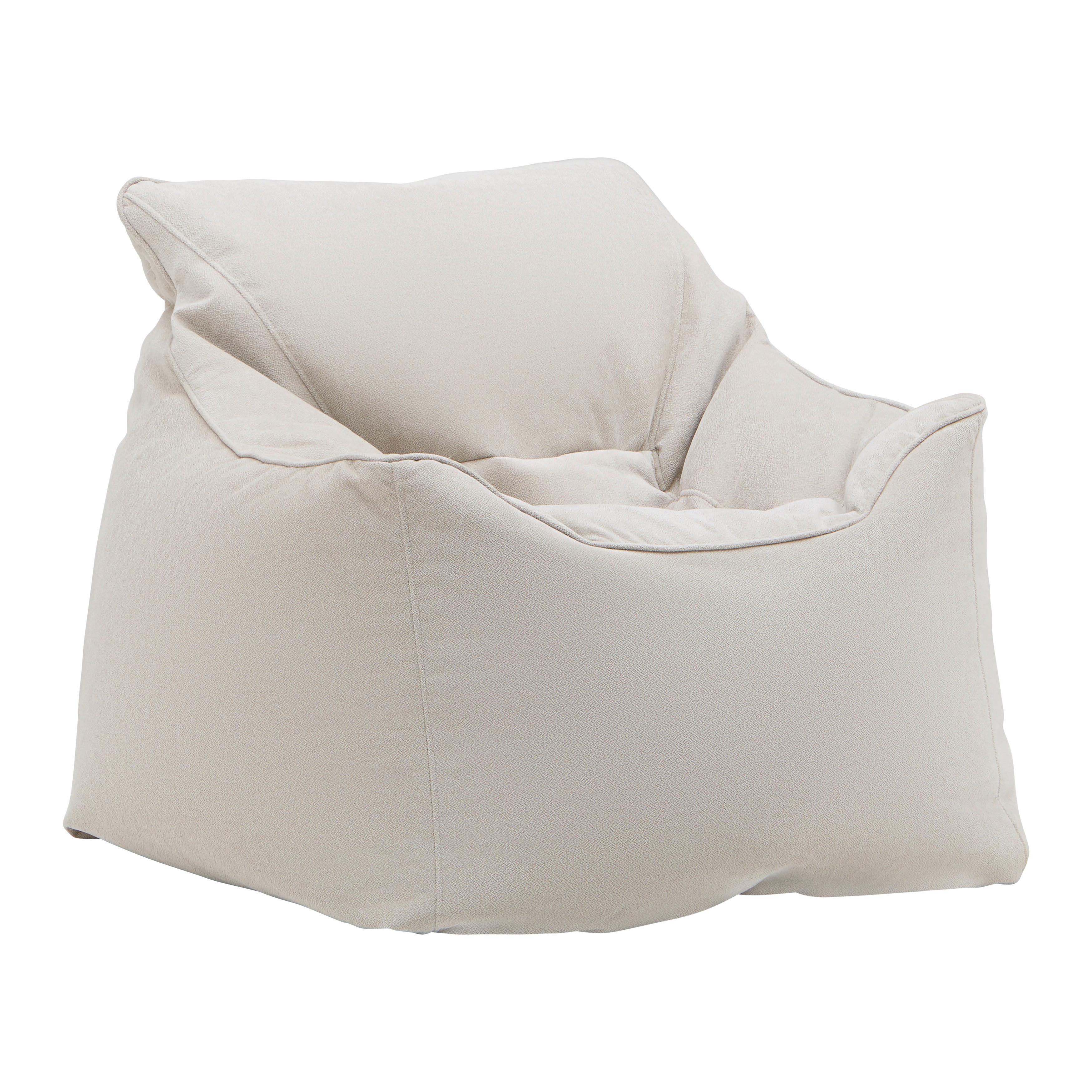 Sedací vak STORVIK, béžová, max. 90 kg - béžová, Modern, textil (100/75/100cm) - Mömax
