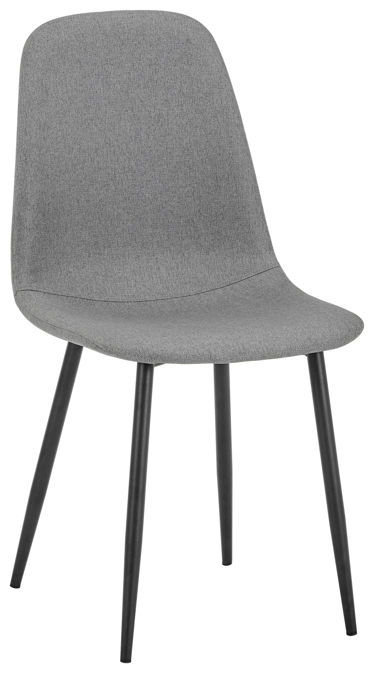 ŽIDLE DANA - černá/tmavě šedá, Lifestyle, kov/textil (44/87/54cm) - Mömax