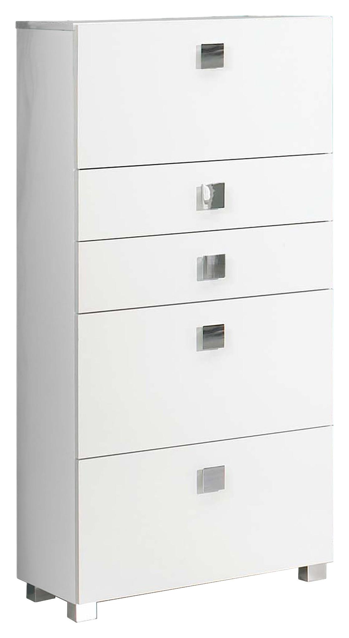 MID.YOU Midischrank mit Laden Quadra B: 65 cm Weiß