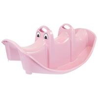 Houpačka BIG ROCKER, š/v/h: 108/42/61cm - světle růžová, Konvenční, plast (108/42/61cm)