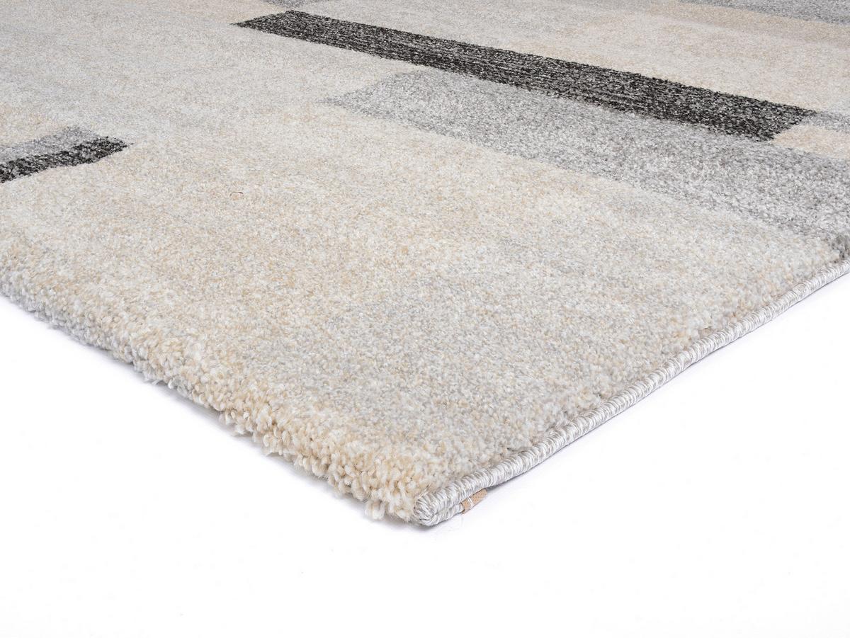 Webteppich Palazzo Bloc Grau 240x290 cm - Grau, KONVENTIONELL, Textil (240/290cm) - Novel