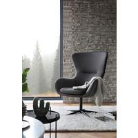 Sessel Dunkelgrau B: 78 Cm - Dunkelgrau/Schwarz, MODERN, Textil (78/99/82cm) - Livetastic