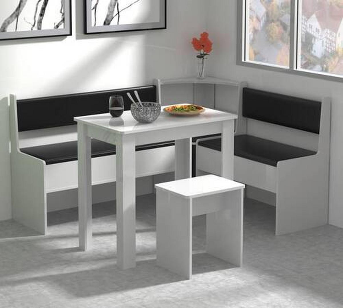 Eckelement Esal Weiß B: 43 Cm Esal - Weiß, MODERN, Holzwerkstoff (43/78/43cm) - MID.YOU