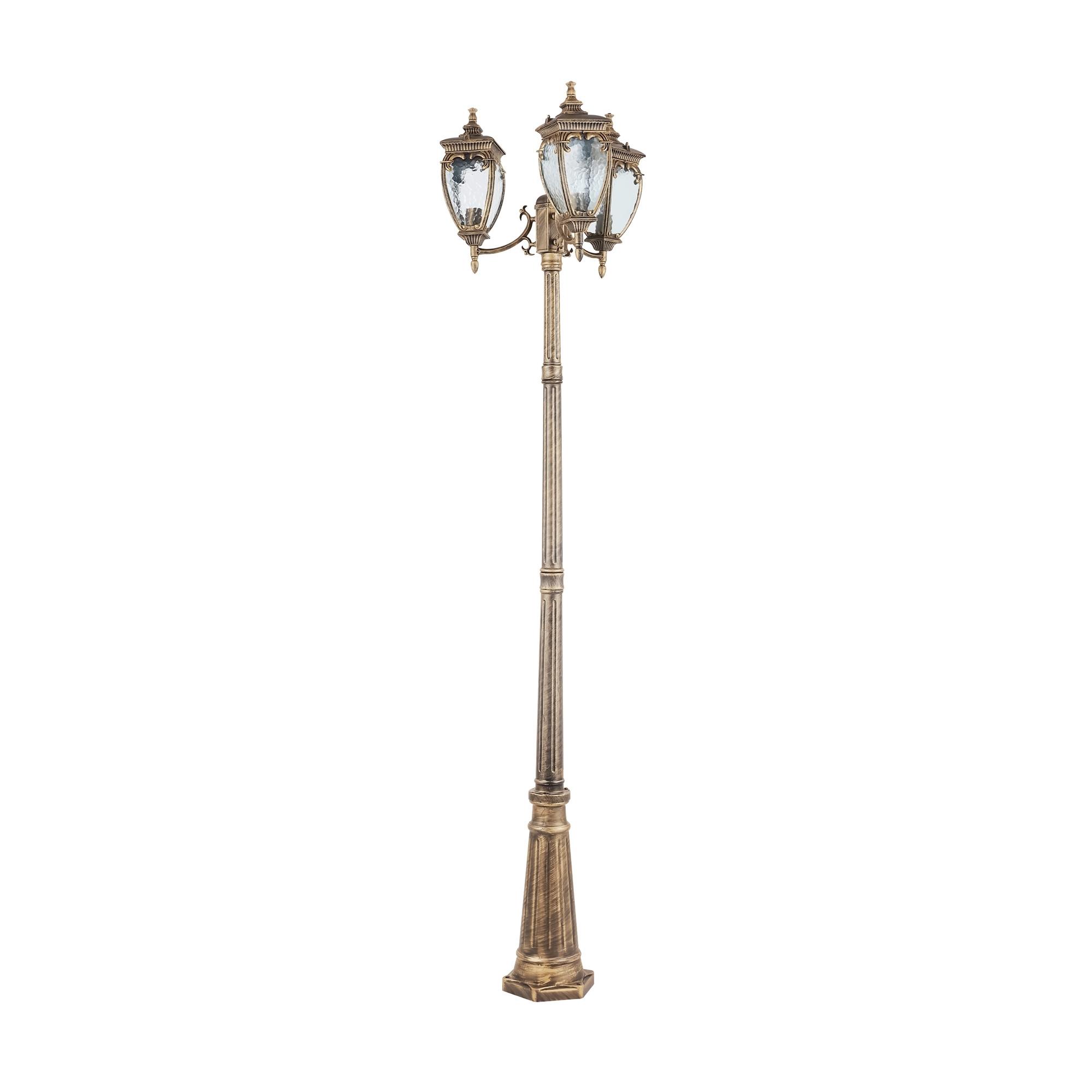 Wegeleuchte Fleur - Goldfarben/Schwarz, Trend, Metall (57/239cm) - MAYTONI