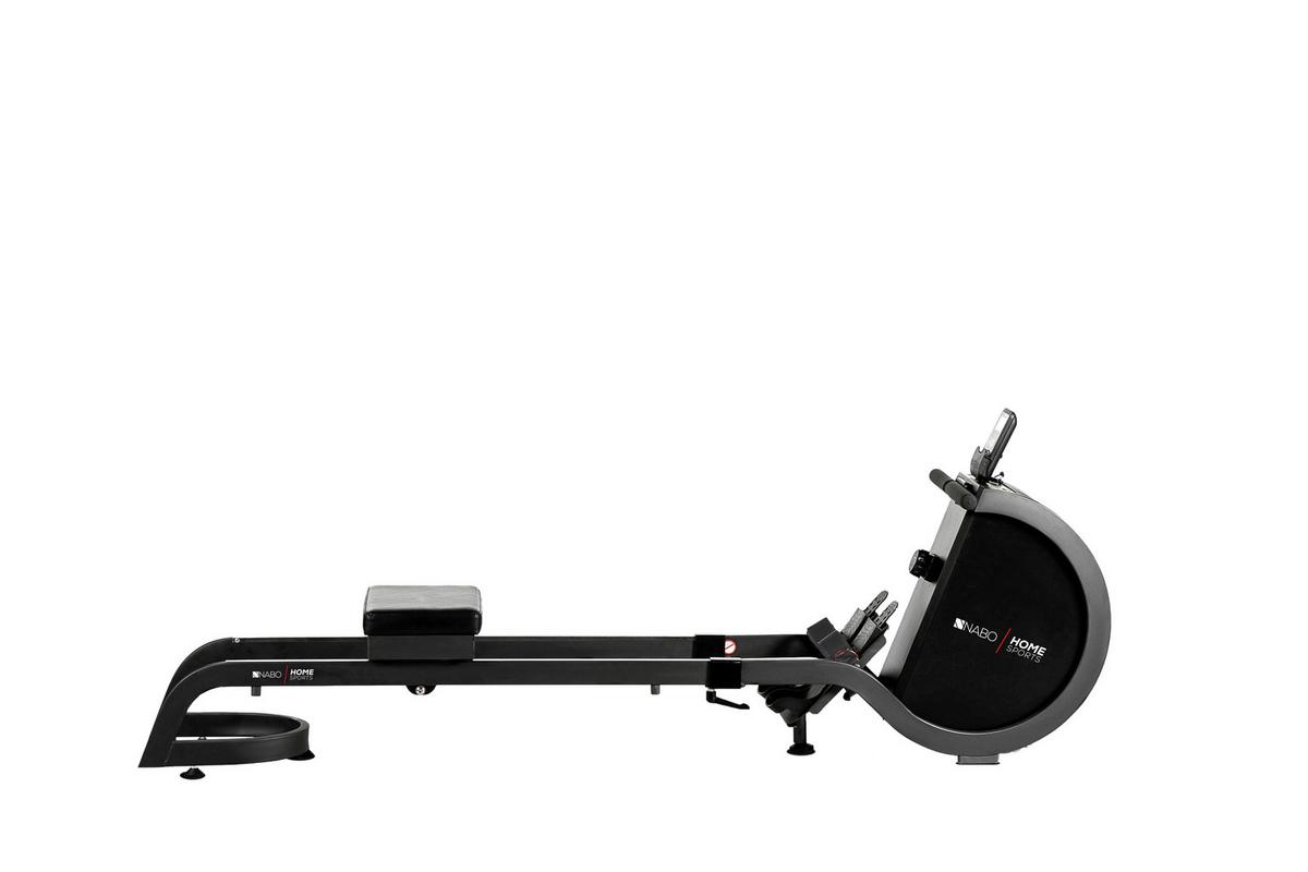 Rudergerät Rg 1000 Klappbar mit Transportrollen - Schwarz, KONVENTIONELL, Kunststoff/Metall (197,7/45/72,9cm) - Nabo