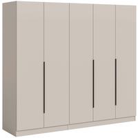 DREHTÜRENSCHRANK Kopenhagen Kaschmir B: 200cm - Kaschmir, MODERN, Holzwerkstoff (200/181/52cm) - Livetastic