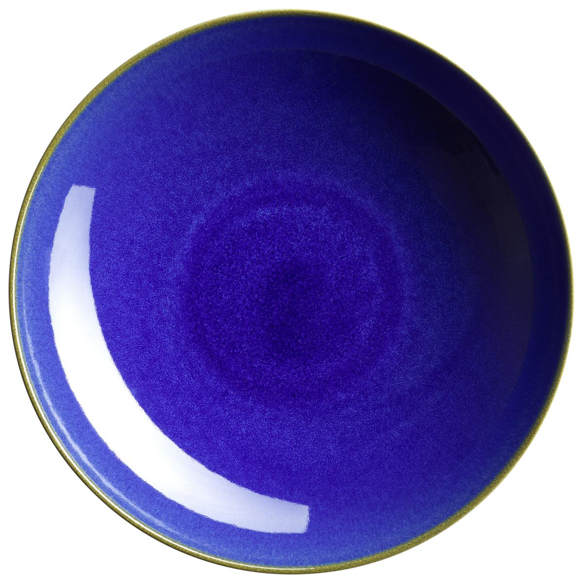 Tafelservice Ossia Keramik 6personen Geschirr Set Blau - Dunkelblau, Basics, Keramik - Mäser