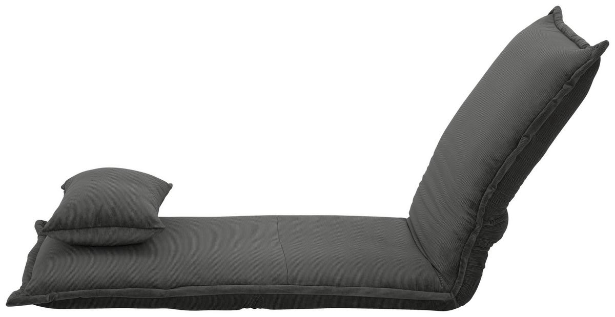 Schlafsessel Jan - Silberfarben/Grau, MODERN, Textil (77/73/87cm) - MID.YOU