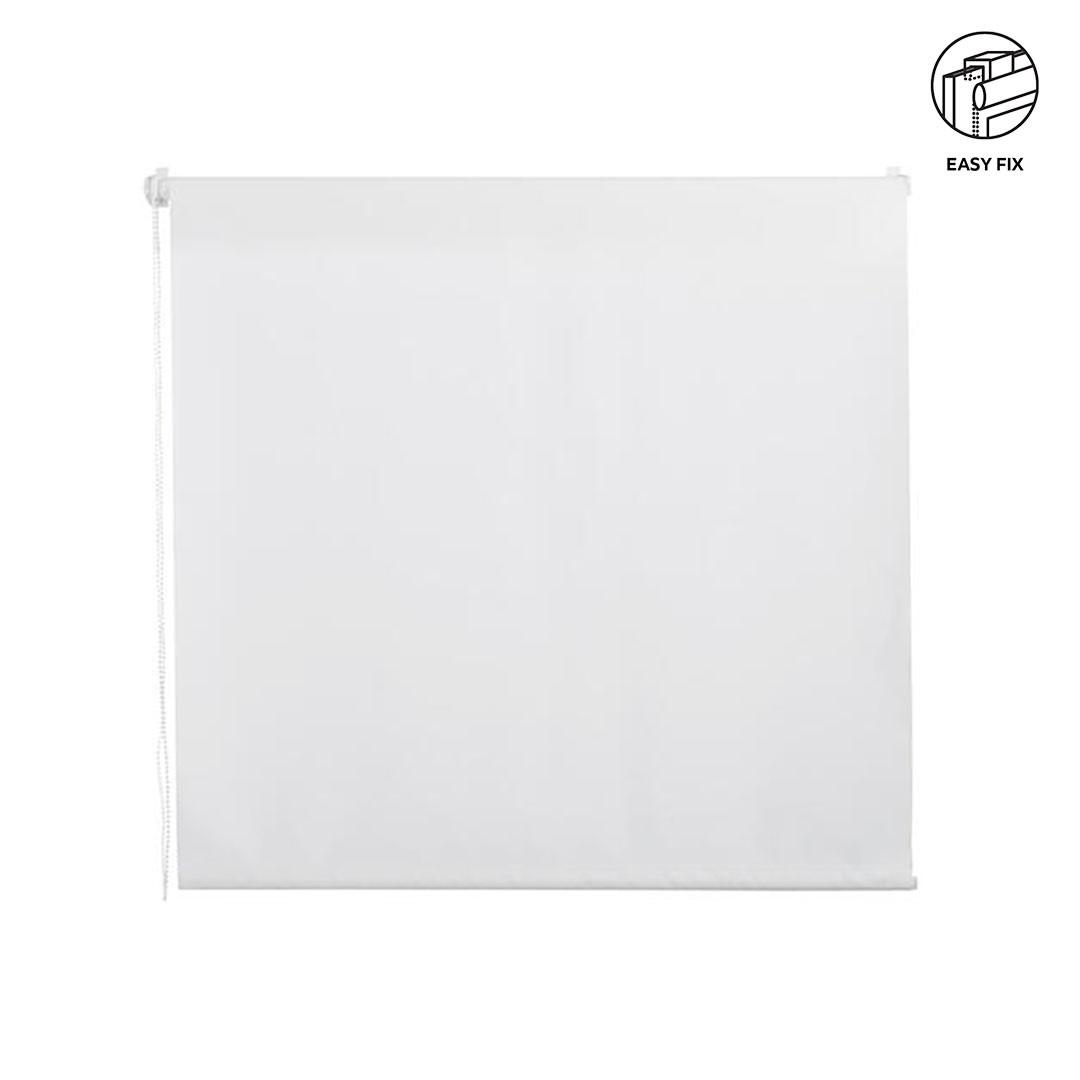 Rollo Win Weiß B: 90 cm - Weiß, Design, Textil (90/210cm) - Homeware