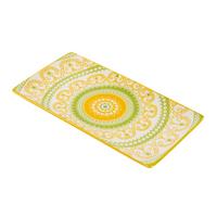 Servírovací podnos Maja, 20/11cm - zelená/žlutá, Lifestyle, keramika (20/11/1,5cm) - Mömax