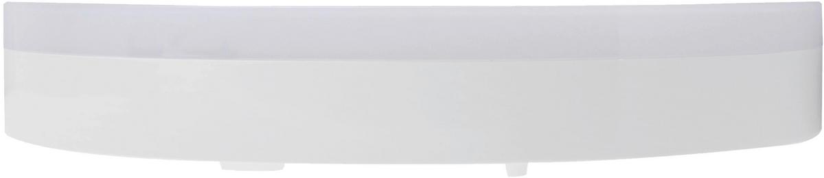 LED-Deckenleuchte Ø 28 cm, für In- und Outdoor - Weiß, Basics, Kunststoff (28/5,1cm)