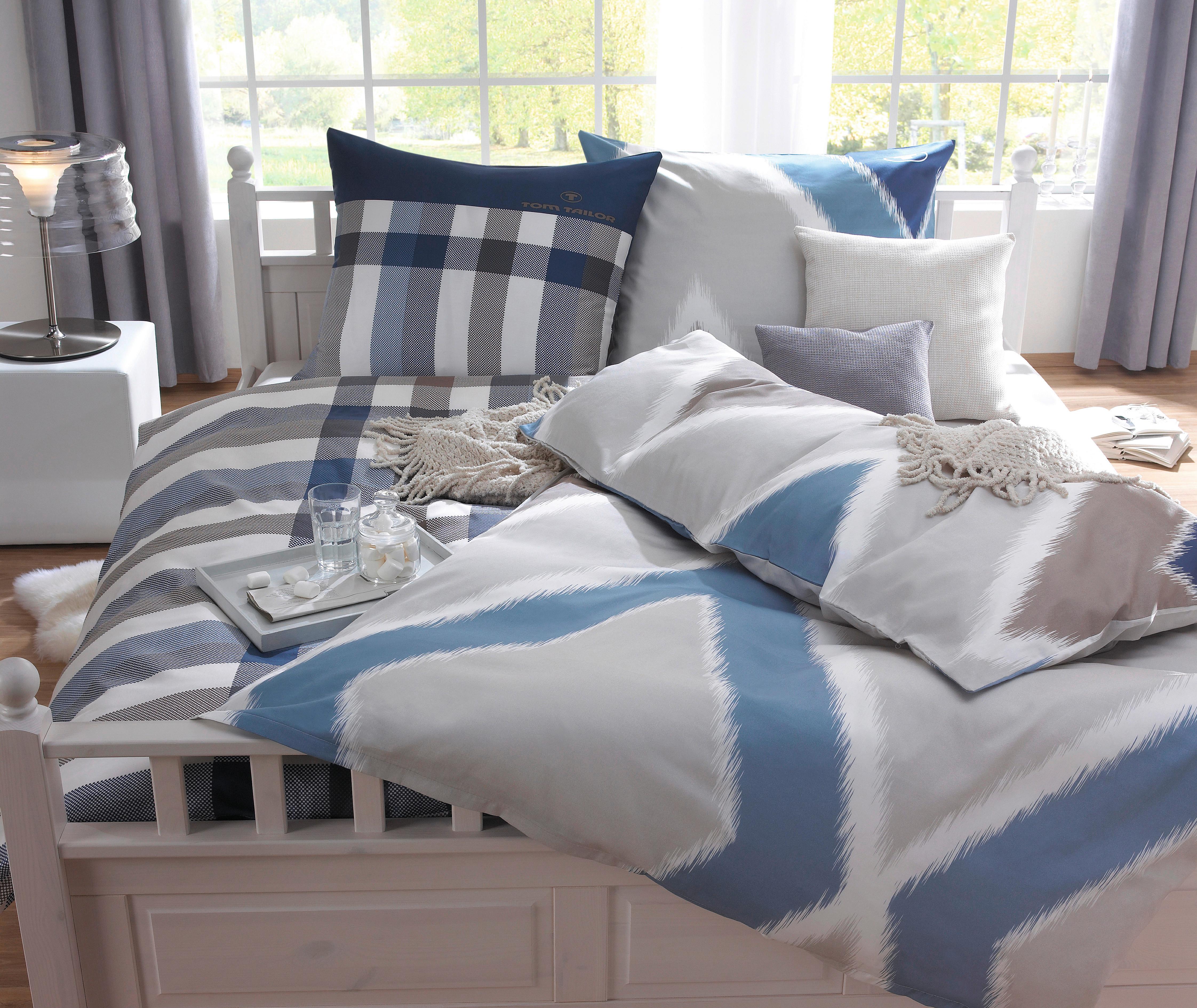 Sada poťahov na vankúše Basic, 70/90cm, biela - biela, Modern, textil (70/90cm) - Modern Living