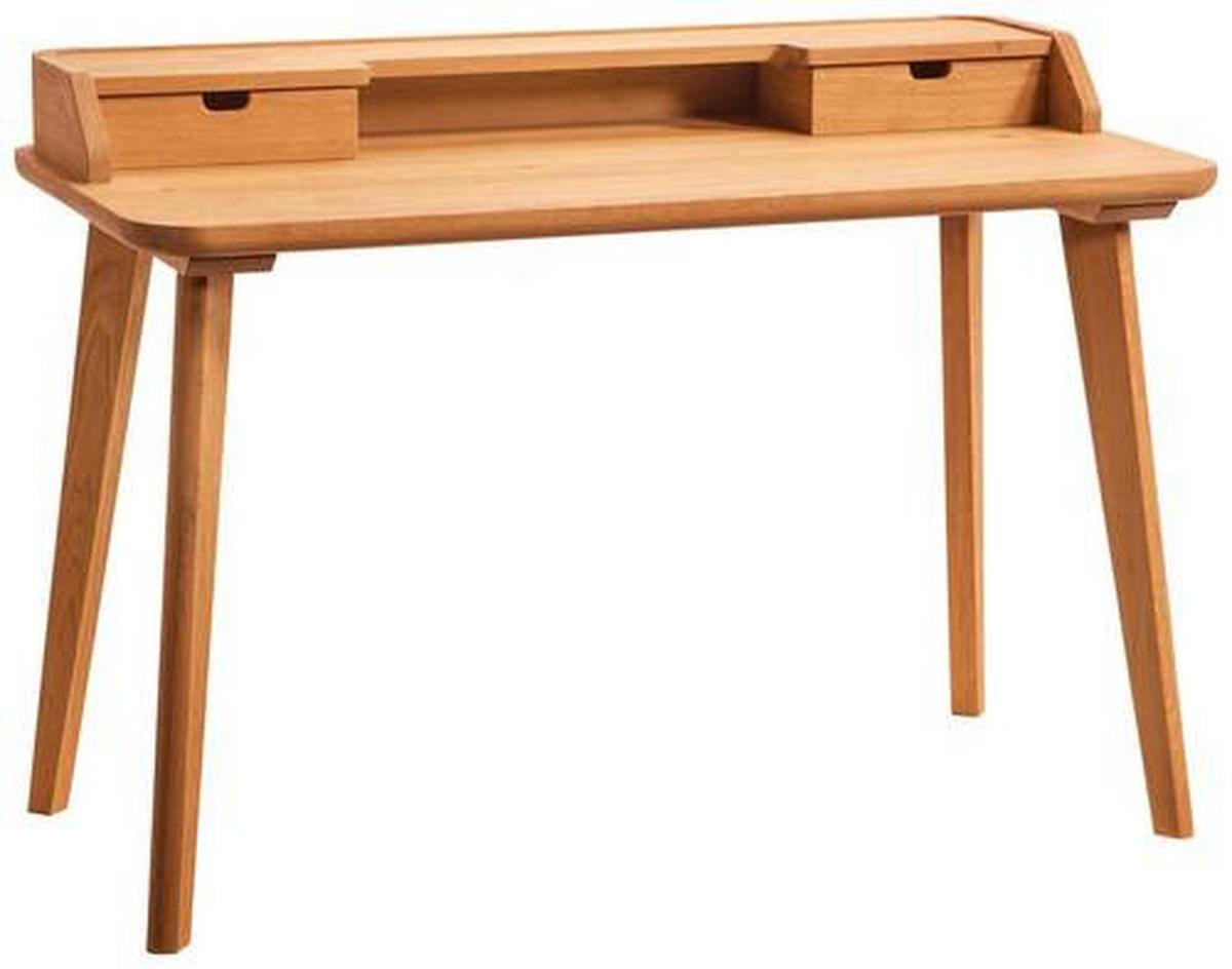 Schreibtisch Accessoires - Eichefarben, Design, Holz (120/60/85cm) - Hasena
