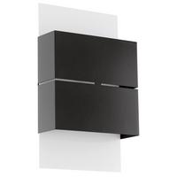 Led Außenleuchte Kibea 2,5 W Stahl Verzinkt, Wandmontage - Anthrazit/Weiß, Design, Metall (15cm) - Eglo