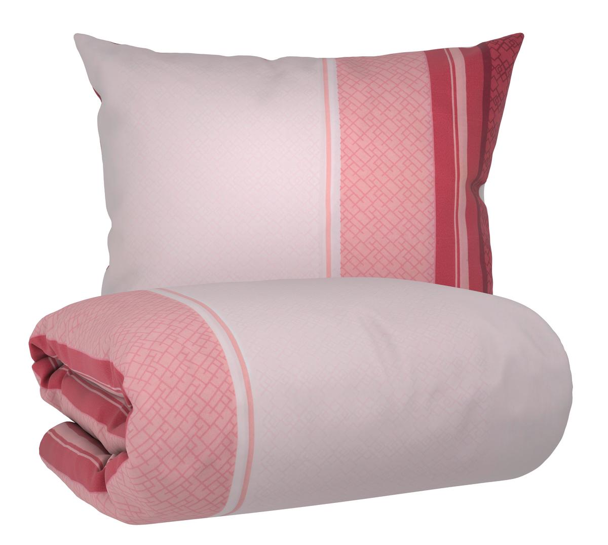 POVLEČENÍ MATHEA -BASED- - bobulová, textil (140/200cm) - Based