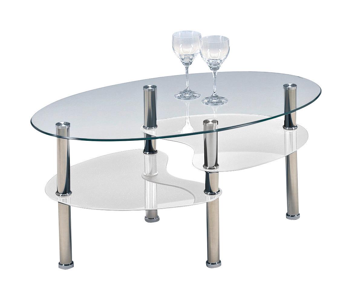 Dohányzóasztal Saba *TOP ÁR* - Modern, Üveg (90/45/55cm) - Best Price