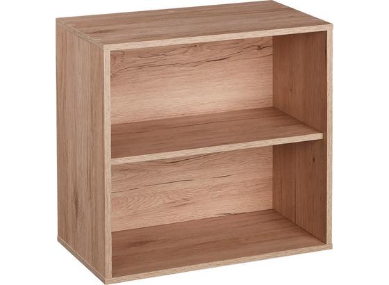 Polc Box - tölgy színű, modern, faanyagok (46/46/25cm) Polc Box - tölgy színű, modern, faanyagok (46/46/25cm)