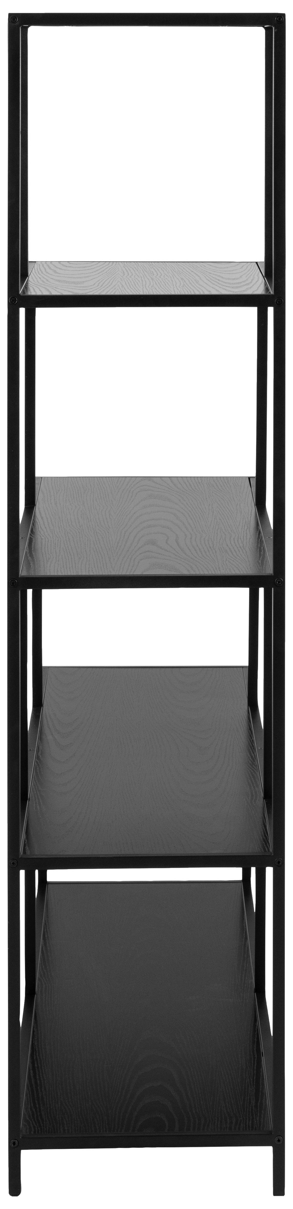 DELIACA STENA SEAFORD - čierna, Trend, kov/kompozitné drevo (135/150/35cm)