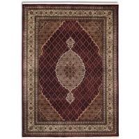 Orientalischer Webteppich Creme Cavari Mahi 160x90 cm - Rot/Creme, Basics, Textil (90/160cm) - Cazaris