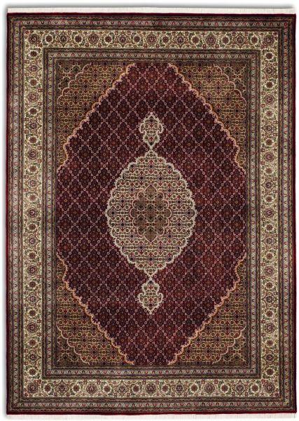 Orientalischer Webteppich Creme/rot Cavari Mahi 90x60cm