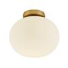 Deckenleuchte Alton Messingfarben D: 27,5 Cm - Messingfarben, Basics, Glas/Metall (27,5/24cm) - Nordlux