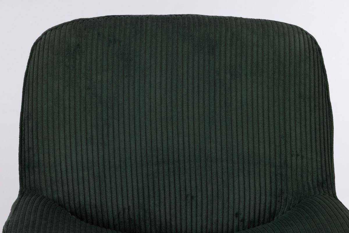 Relaxsessel Maro Grün B: 66 cm - Schwarz/Grün, Basics, Textil/Metall (66/76/75cm) - Livetastic
