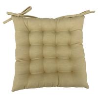 SITZKISSEN LETICIA - Braun, ROMANTIK / LANDHAUS, Textil (38/38/4cm) - James Wood