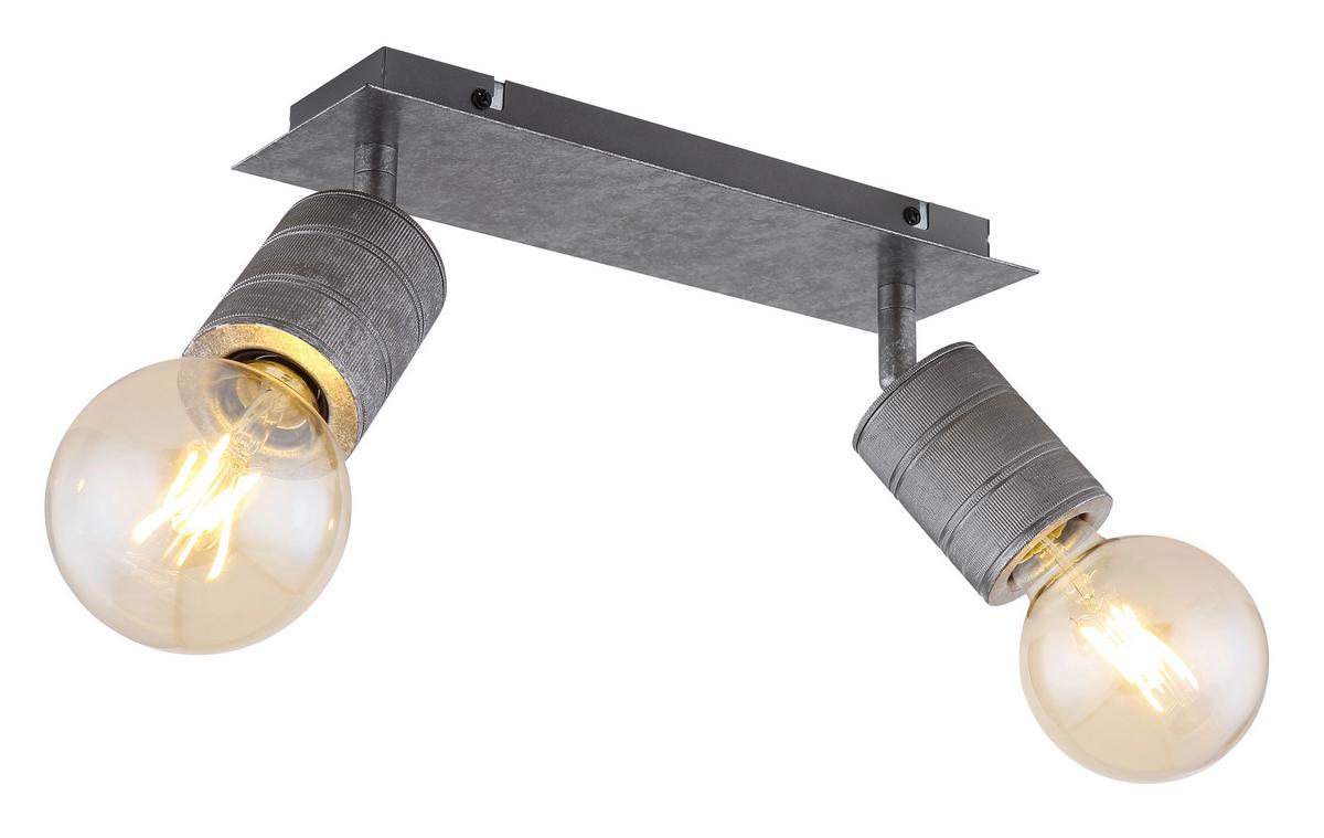 Strahler 54036-2 - Silberfarben, Basics, Metall (31/10/16cm) - Globo