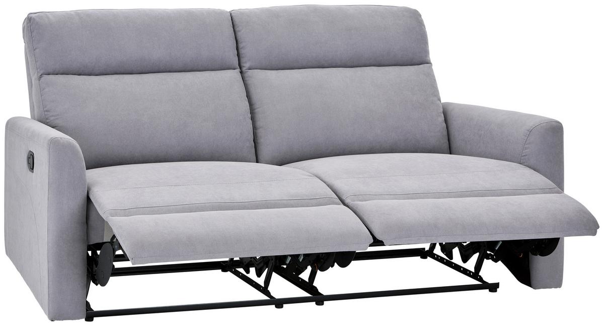 Kétüléses Kanapé Promo - világosszürke, Basics, textil (198/100/93cm) - Ondega