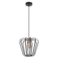 HÄNGELEUCHTE 31-78483 - Schwarz, Basics, Metall (35/35/110cm)