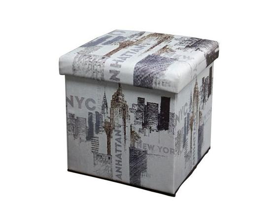 Összecsukható Ülőke Nyc - multicolor, modern, textil/faanyagok (36/36/36cm) Összecsukható Ülőke Nyc - multicolor, modern, textil/faanyagok (36/36/36cm)