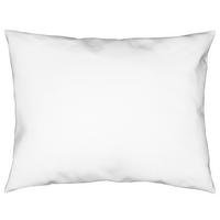 Kissenhülle Vicky 70x90 cm Jersey Weiß + Reißverschluss - Weiß, KONVENTIONELL, Textil (70/90cm) - Ele