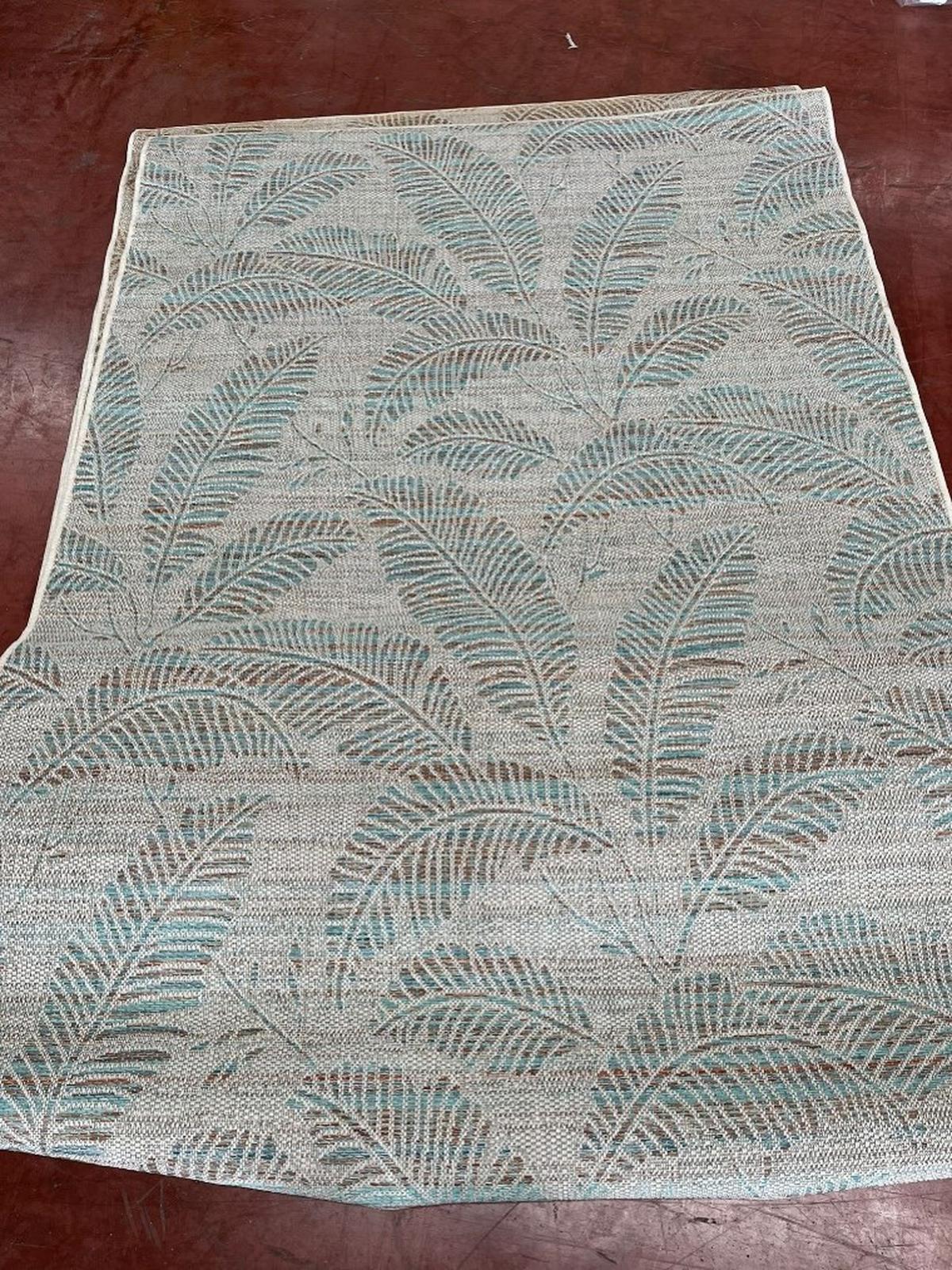 Flachwebteppich Faith - Hellgrau/Orange, ROMANTIK / LANDHAUS, Textil (120/170cm) - James Wood