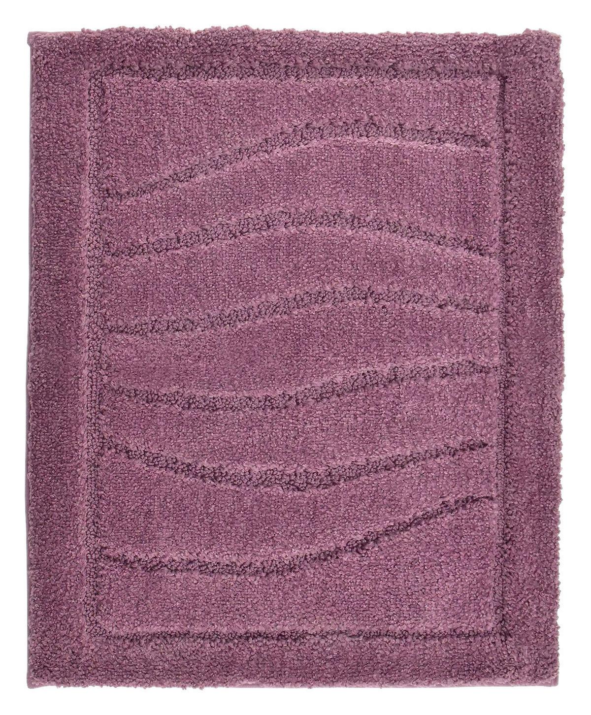 WC-Vorleger Lasse Altrosa 50x60 cm Waschbar - Altrosa, ROMANTIK / LANDHAUS, Textil (50/60cm) - James Wood