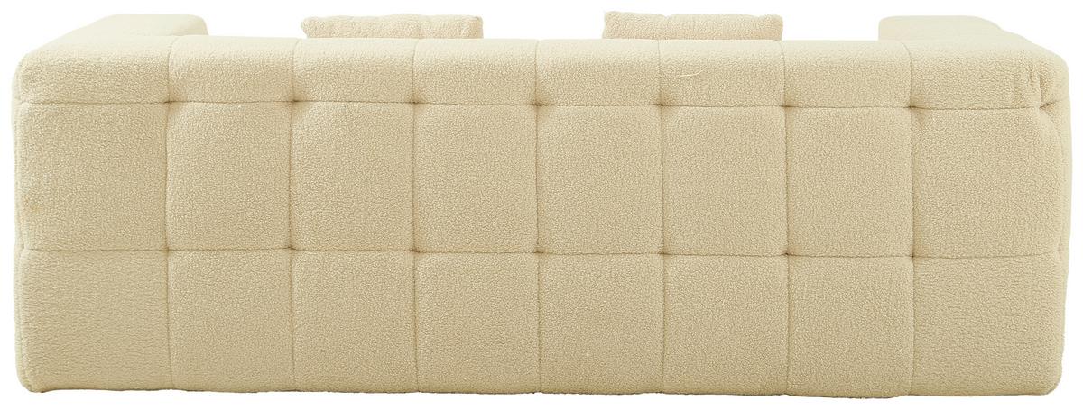 2-Sitzer-Sofa Aristo Beige B: 210 cm - Beige, Design, Textil (210/70/100cm) - P & B
