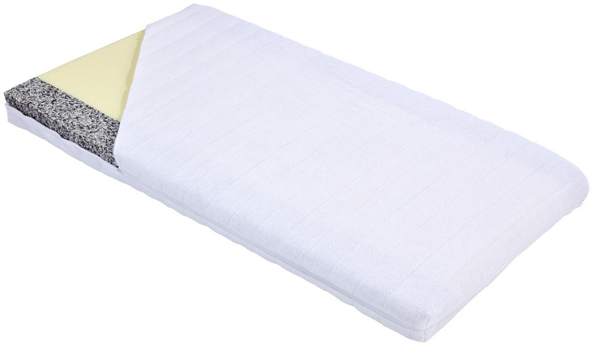 Dětská matrace Svenja 70x140cm, H2 - bílá, textil (70/140cm)