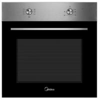 Backofen 65m40m0 - Edelstahlfarben/Schwarz, Basics, Glas/Metall (59,5/59,5/57,5cm) - Midea