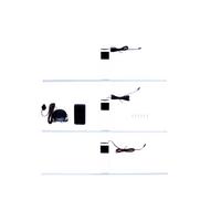 Ráépíthető Lámpa Szett Slimline - krómszínű, Modern, műanyag (60cm)