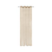 Záves s očkami Astrid,140/245cm,svetlobéžová - svetlohnedá, Modern, textil (140/245cm) - Modern Living