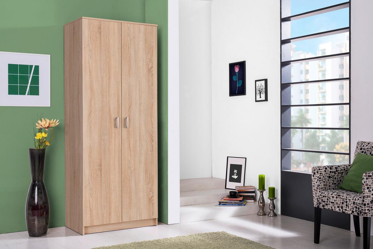 Nyílóajtós Szekrény Hana 80/205 Cm *TOP ÁR* - Basics (80/205/52cm) - Best Price