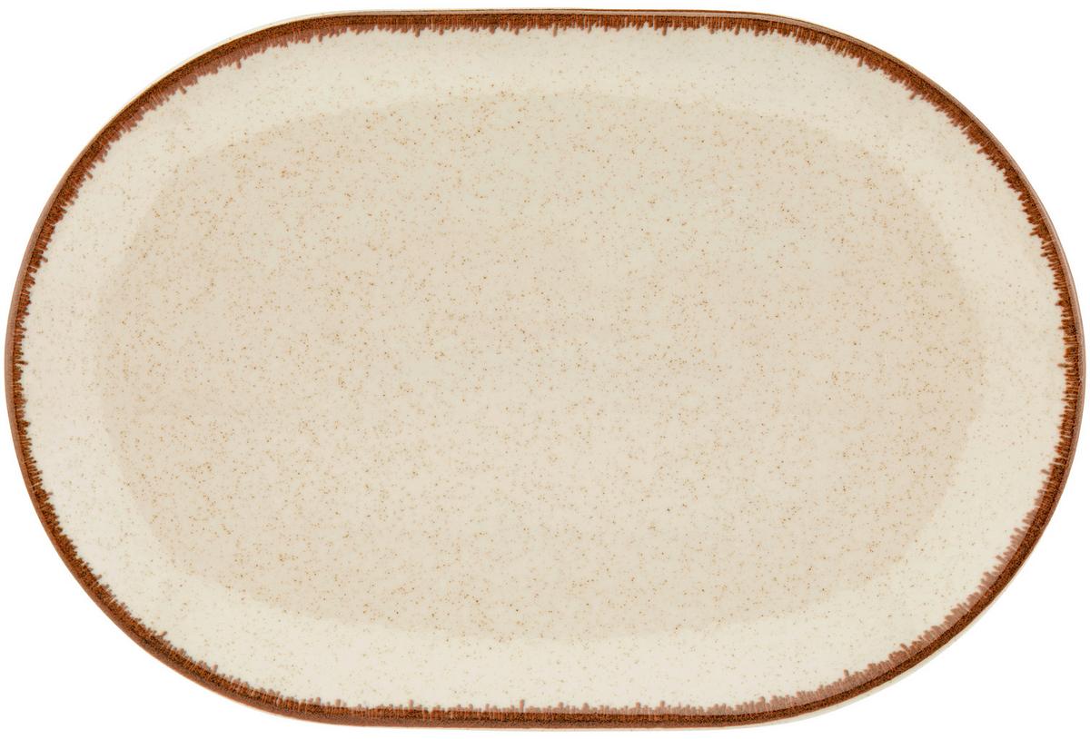 Kínálótál Sonora - bézs, Modern, kerámia (22/32cm) - James Wood