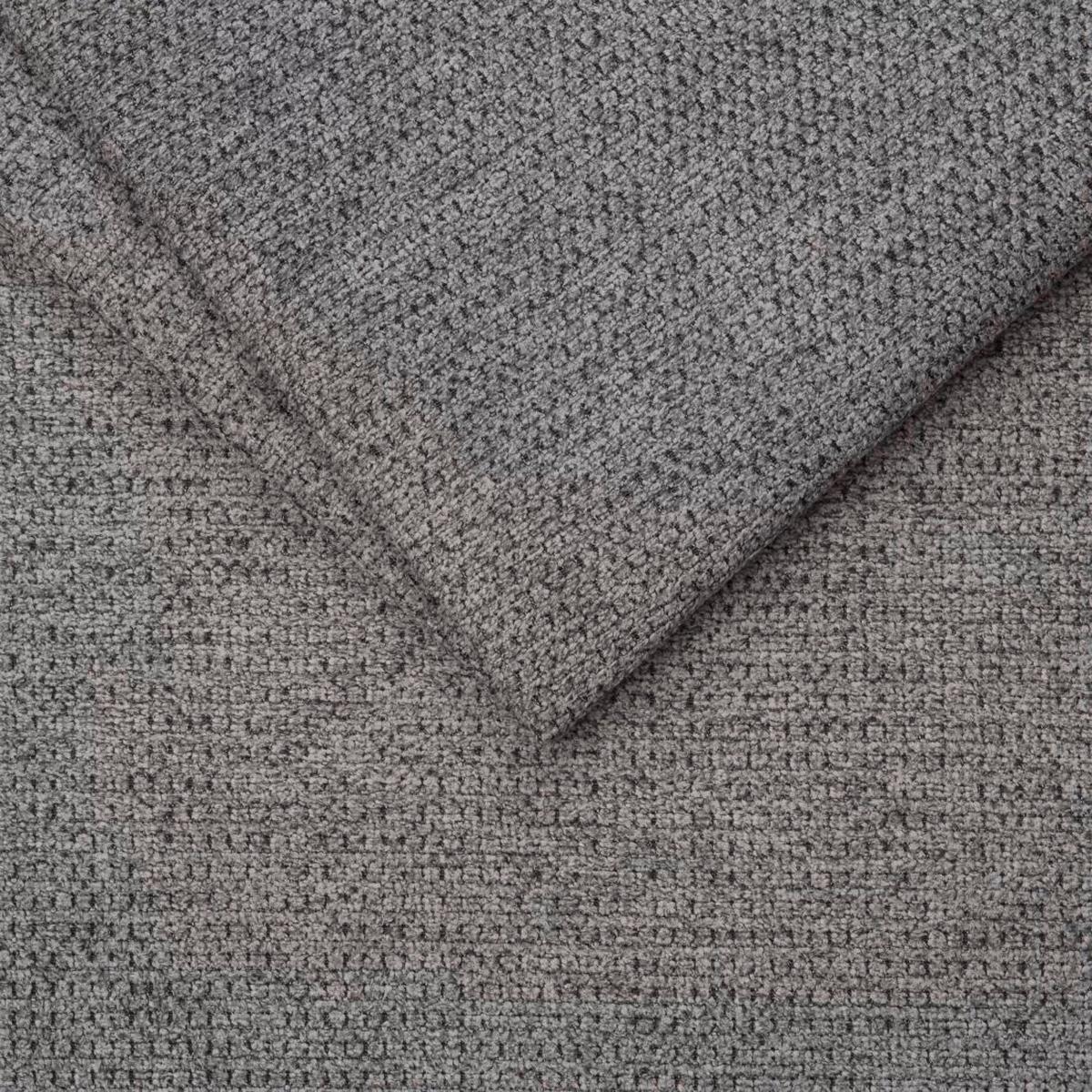 Schlafsofa mit Bettkasten Ken Grau - Chromfarben/Schwarz, Design, Holzwerkstoff/Textil (200cm) - P & B