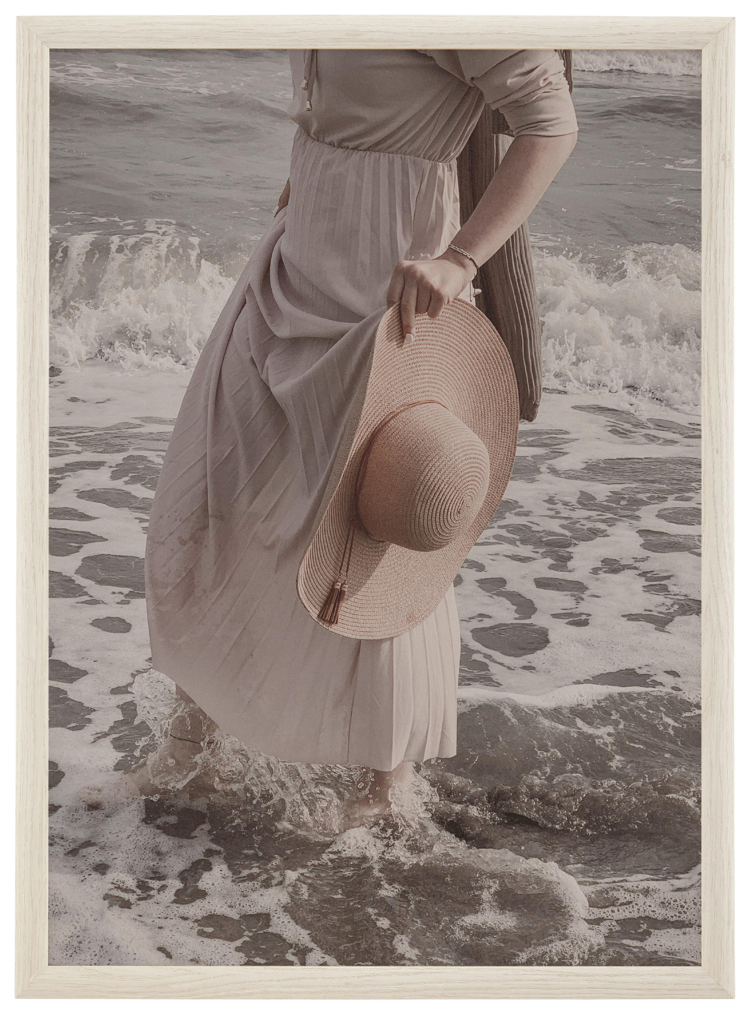 RÁM NA OBRAZY Anna 50x70 cm - biela, kompozitné drevo (50/70cm) - Modern Living