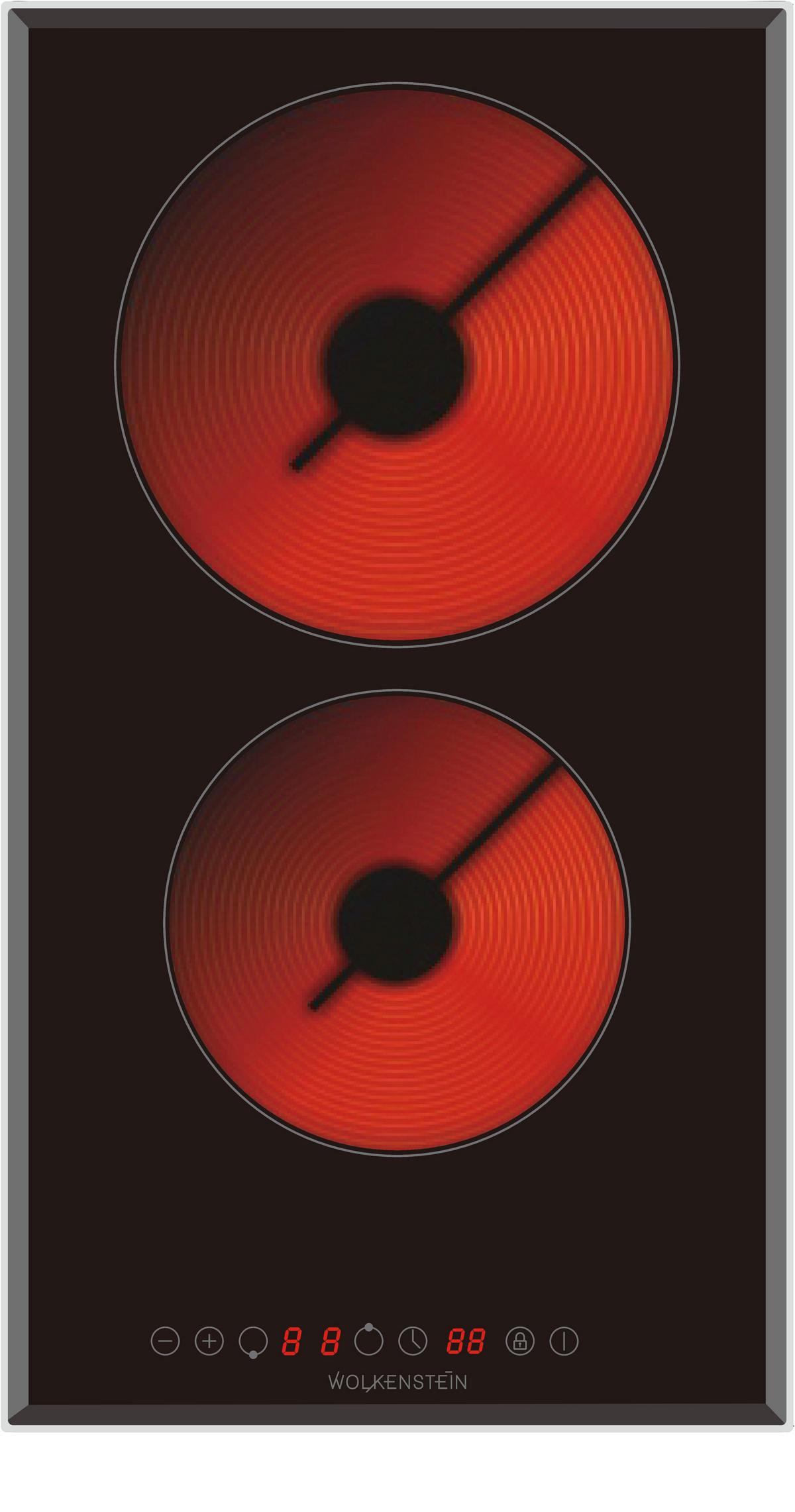 Glaskeramikkochfeld Schwarz B: 28,8 Cm - Basics, Glas (28.8/4/52cm) - Wolkenstein