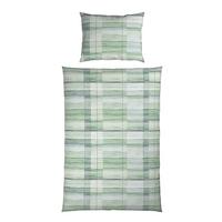 Bettwäsche Elke - Grün, KONVENTIONELL, Textil - Ondega