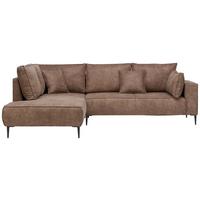 Sarokkanapé Kobe - barna, Design, textil (222/272cm) - Livetastic