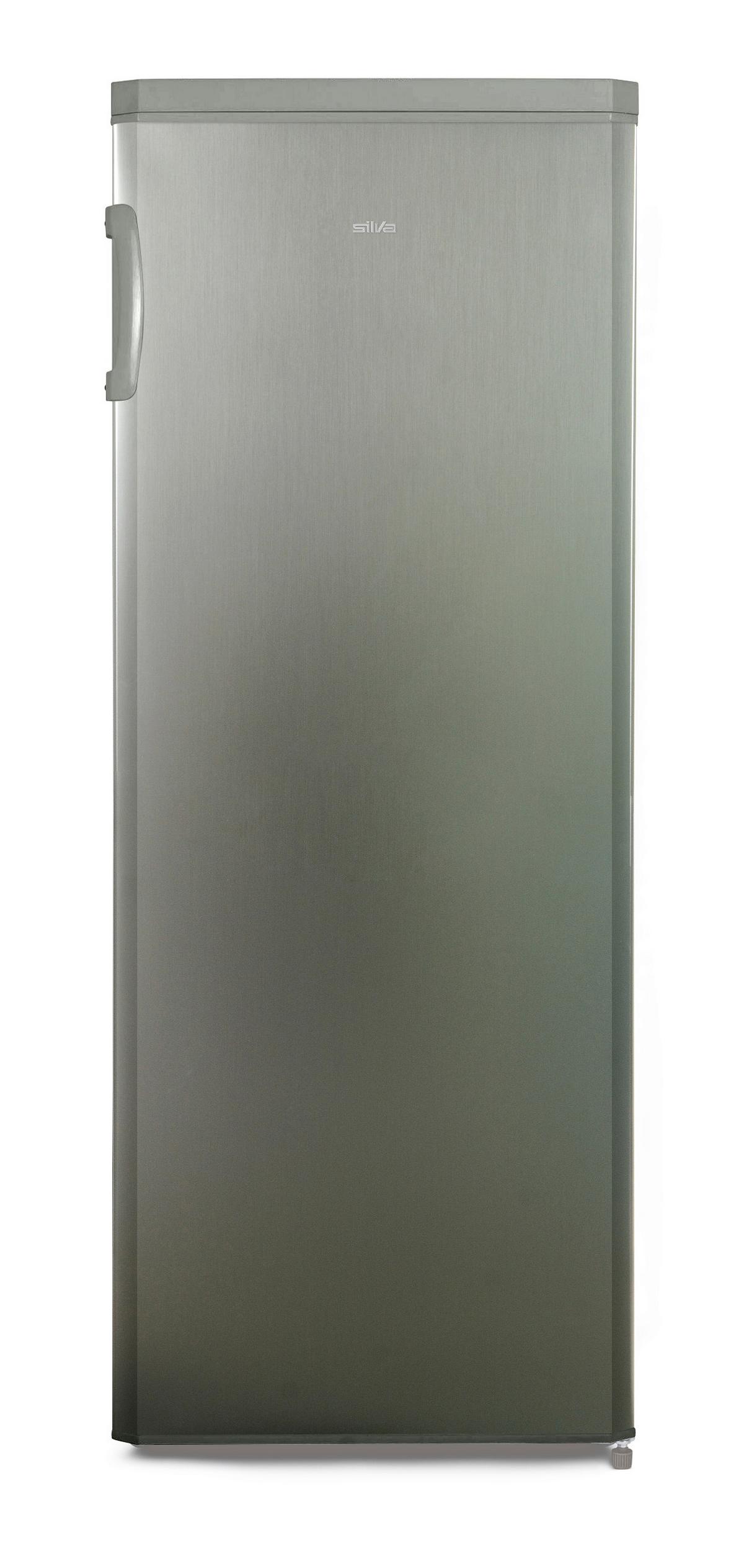 Getränkekühlschrank Silva G-Ks 2296 Silb Kühlschr. - Silberfarben, Basics, Kunststoff/Metall (55/143/58cm)