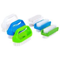 Nagelbürste Tim 10 Cm Tim - Blau/Weiß, KONVENTIONELL, Kunststoff (10cm) - Ondega