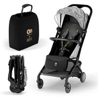 Kinderbuggy schwarz - Basics (67/42/101cm) - Kinderkraft